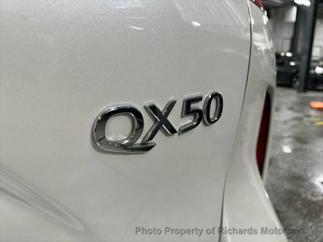 used 2022 INFINITI QX50 car, priced at $30,000