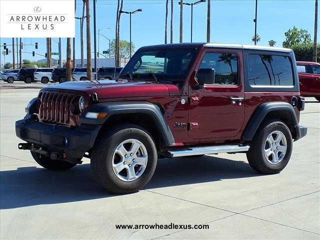 used 2021 Jeep Wrangler car, priced at $27,475