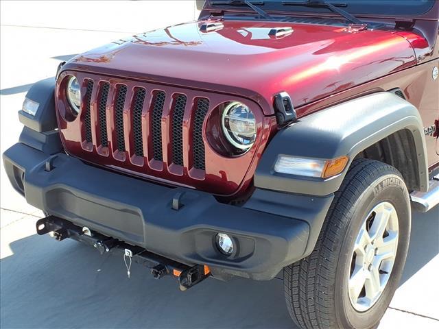 used 2021 Jeep Wrangler car, priced at $27,475
