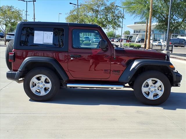 used 2021 Jeep Wrangler car, priced at $27,475