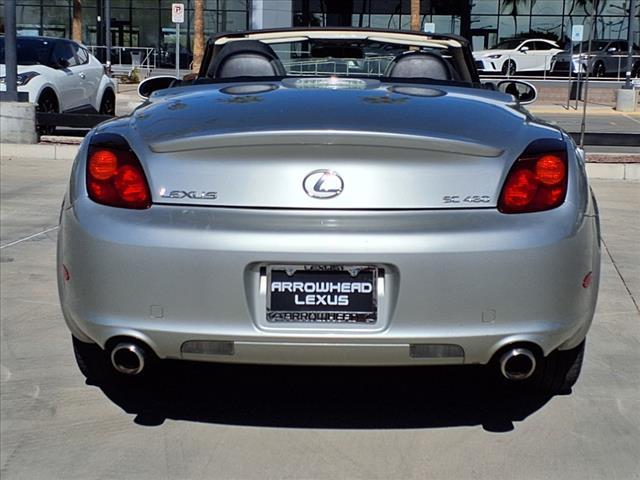 used 2002 Lexus SC 430 car, priced at $15,398