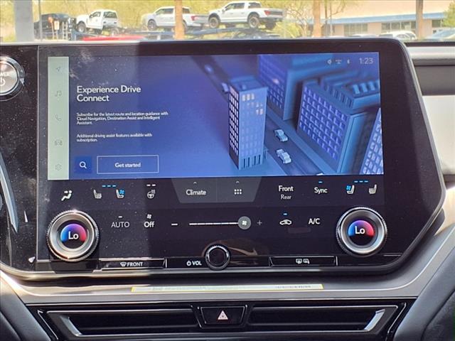 new 2025 Lexus TX 500h car, priced at $74,855