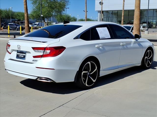 used 2021 Honda Accord car, priced at $27,110