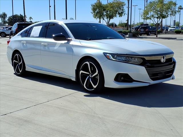 used 2021 Honda Accord car, priced at $27,110