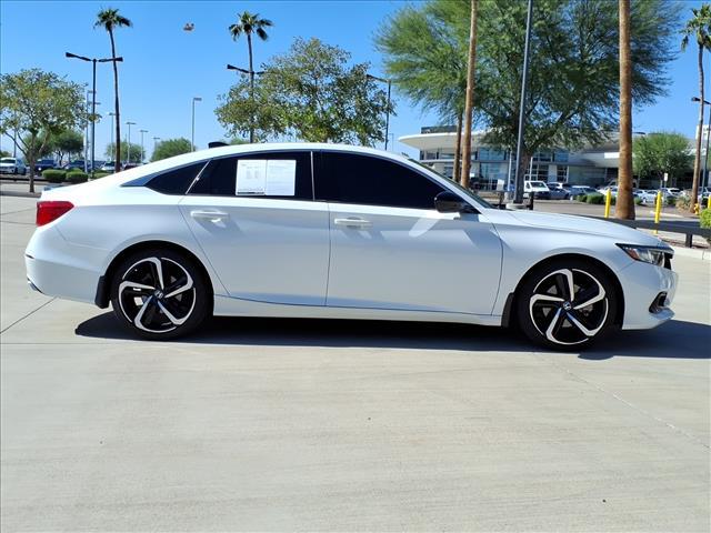 used 2021 Honda Accord car, priced at $27,110