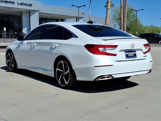 used 2021 Honda Accord car, priced at $27,110