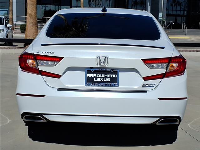 used 2021 Honda Accord car, priced at $27,110
