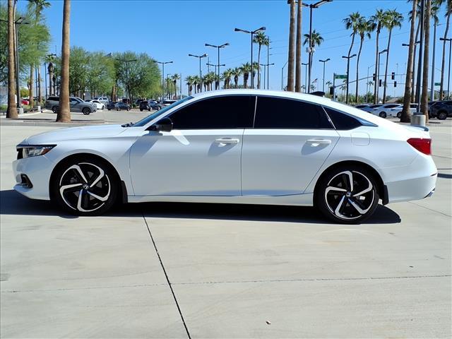used 2021 Honda Accord car, priced at $27,110
