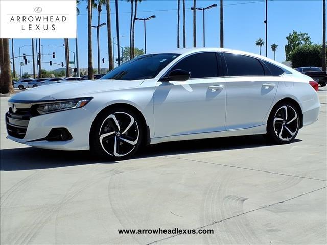used 2021 Honda Accord car, priced at $27,110