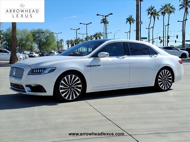 used 2019 Lincoln Continental car, priced at $27,998
