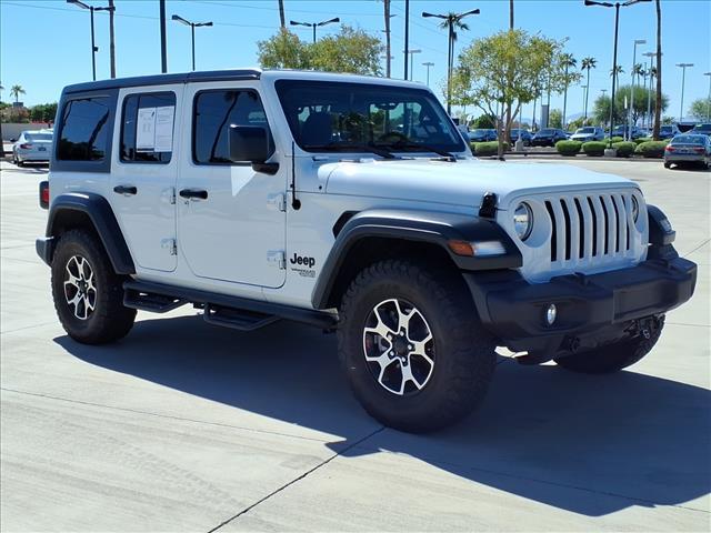 used 2021 Jeep Wrangler Unlimited car, priced at $32,767