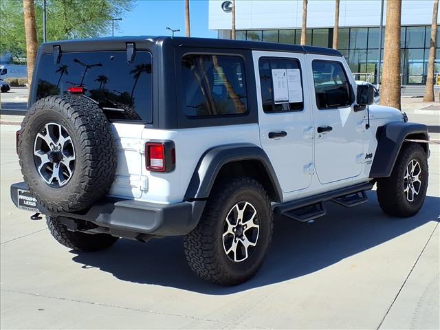 used 2021 Jeep Wrangler Unlimited car, priced at $32,767