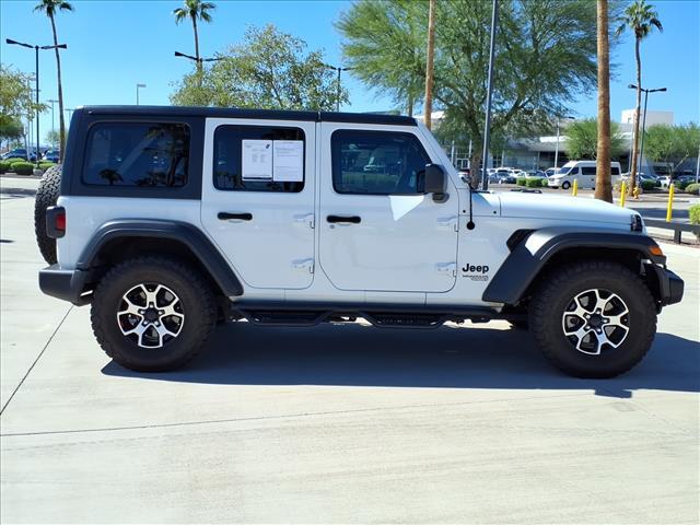 used 2021 Jeep Wrangler Unlimited car, priced at $32,767