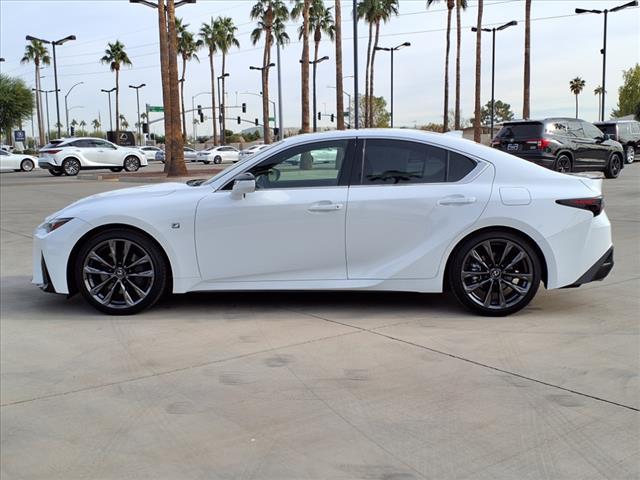 used 2023 Lexus IS 350 car, priced at $51,701