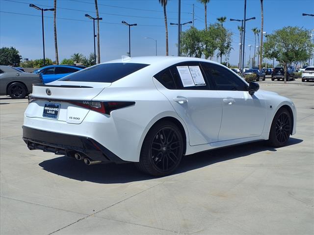 used 2024 Lexus IS 500 car, priced at $68,624