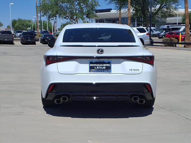 used 2024 Lexus IS 500 car, priced at $68,624
