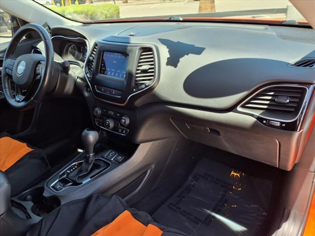 used 2021 Jeep Cherokee car, priced at $17,544