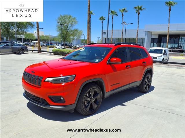 used 2021 Jeep Cherokee car, priced at $19,657