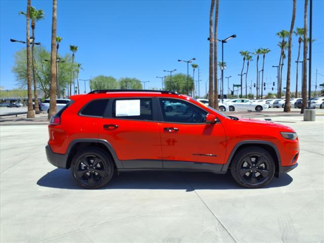 used 2021 Jeep Cherokee car, priced at $17,544
