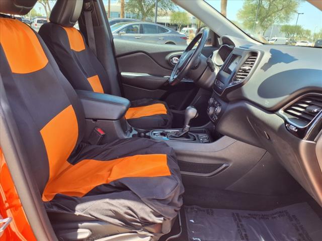 used 2021 Jeep Cherokee car, priced at $17,544