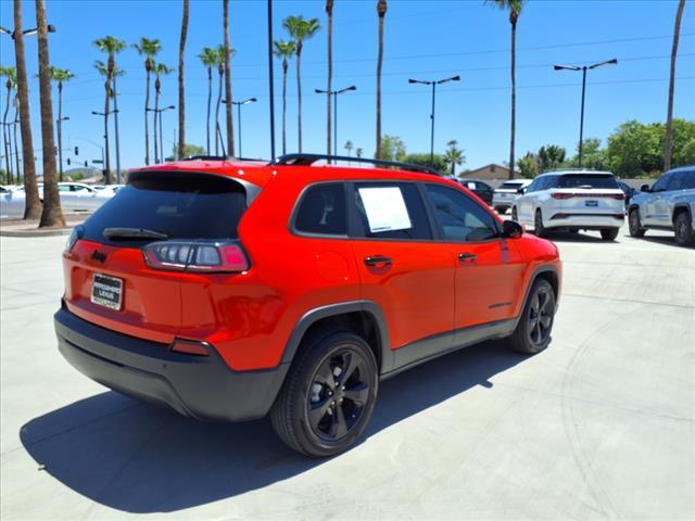 used 2021 Jeep Cherokee car, priced at $17,544
