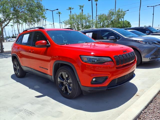 used 2021 Jeep Cherokee car, priced at $19,983