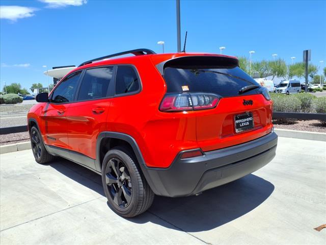 used 2021 Jeep Cherokee car, priced at $19,983