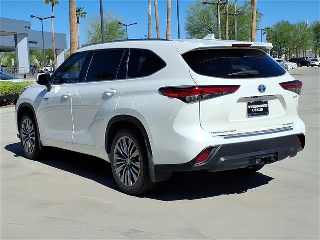 used 2021 Toyota Highlander Hybrid car, priced at $35,826