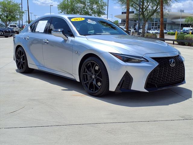 used 2024 Lexus IS 350 car, priced at $48,426