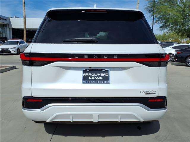 new 2026 Lexus TX 500h car, priced at $73,345