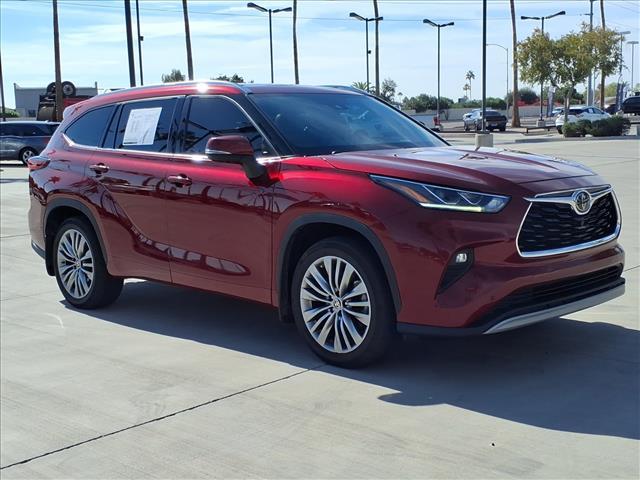 used 2021 Toyota Highlander car, priced at $37,408