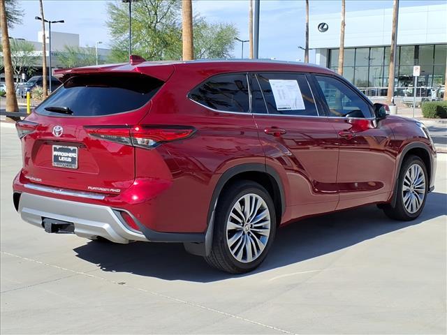 used 2021 Toyota Highlander car, priced at $37,408