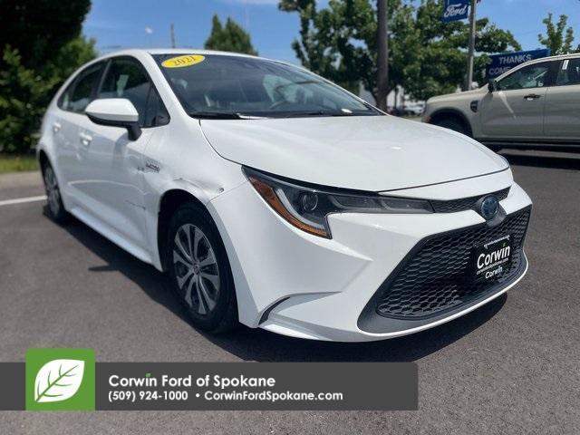 used 2021 Toyota Corolla Hybrid car, priced at $19,989