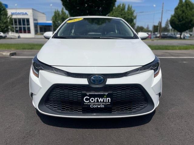 used 2021 Toyota Corolla Hybrid car, priced at $19,989