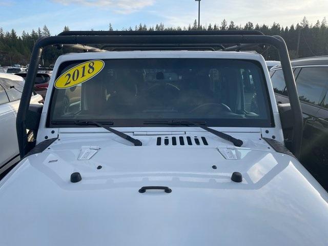 used 2018 Jeep Wrangler JK Unlimited car, priced at $23,354