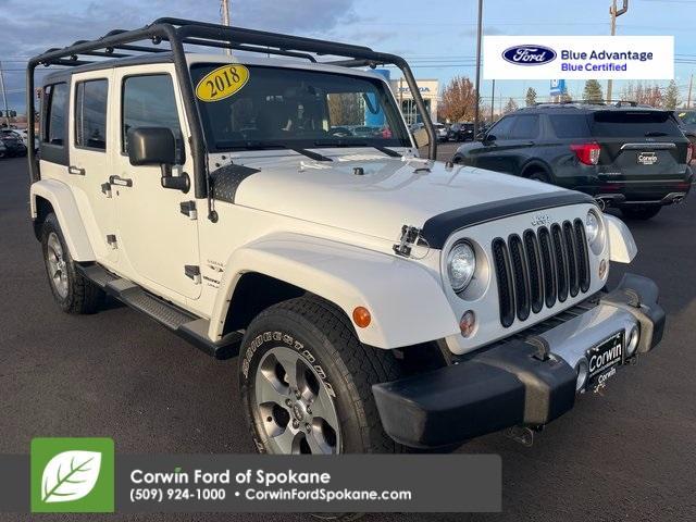 used 2018 Jeep Wrangler JK Unlimited car, priced at $21,910