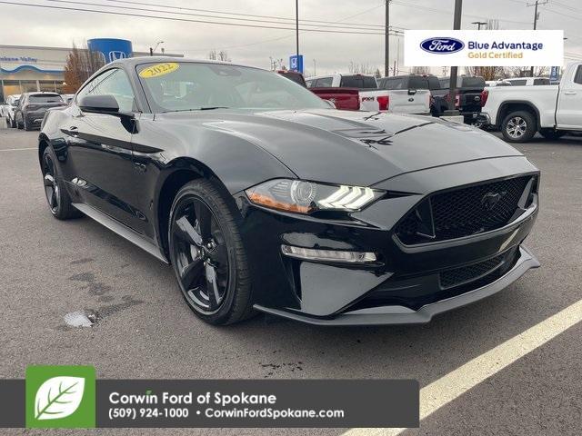 used 2022 Ford Mustang car, priced at $37,418