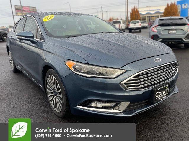 used 2018 Ford Fusion car, priced at $13,989