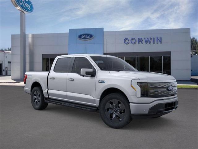 new 2025 Ford F-150 Lightning car, priced at $65,480