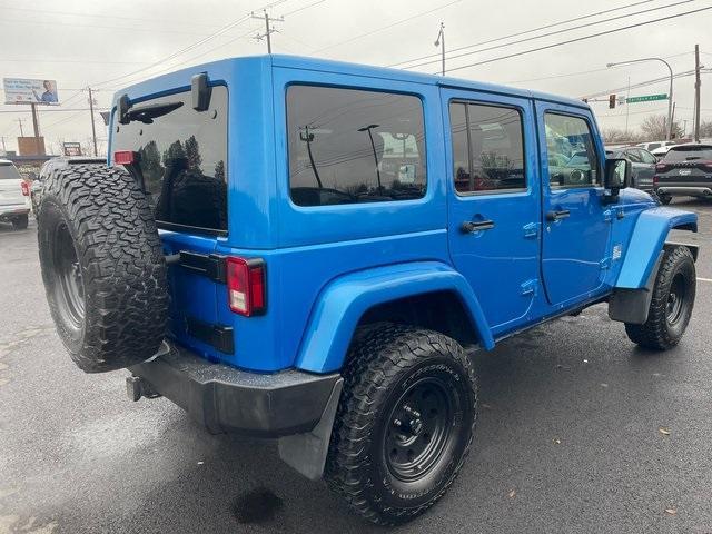 used 2015 Jeep Wrangler Unlimited car, priced at $21,779