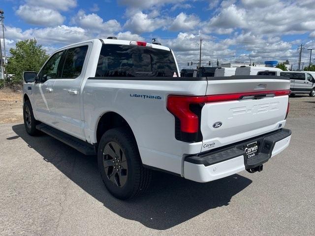 new 2025 Ford F-150 Lightning car, priced at $66,702