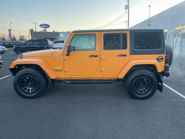 used 2012 Jeep Wrangler Unlimited car, priced at $16,760