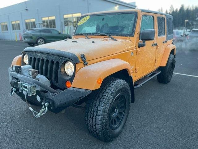 used 2012 Jeep Wrangler Unlimited car, priced at $16,760