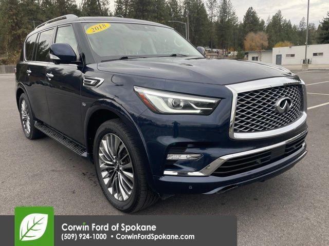 used 2018 INFINITI QX80 car, priced at $20,989