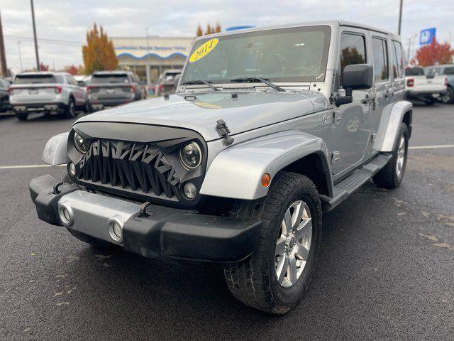 used 2014 Jeep Wrangler Unlimited car, priced at $11,989