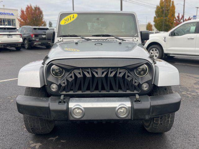 used 2014 Jeep Wrangler Unlimited car, priced at $11,989