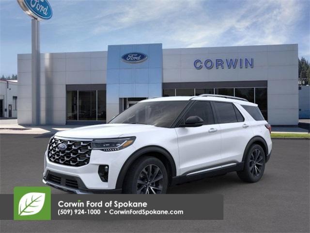 new 2025 Ford Explorer car, priced at $59,142