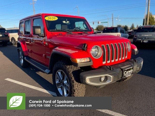 used 2020 Jeep Wrangler Unlimited car, priced at $28,934