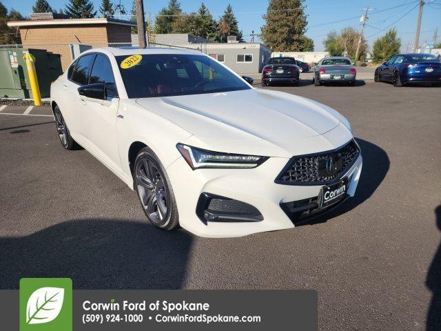 used 2022 Acura TLX car, priced at $33,601
