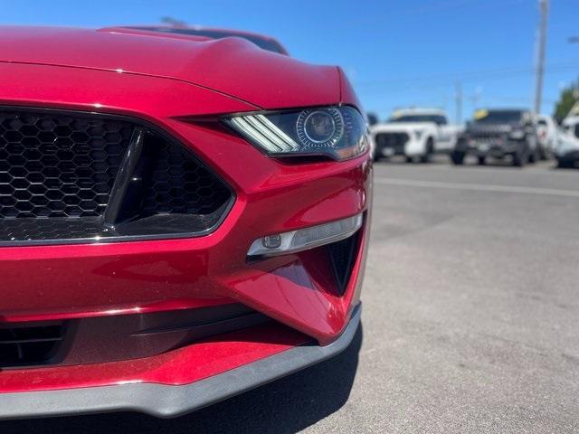 used 2021 Ford Mustang car, priced at $33,801